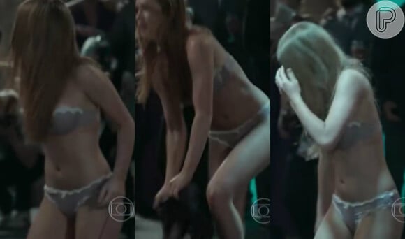 Marina Ruy Barbosa foi muito elogiada pela cena em que fica de lingerie no concurso: 'Deusa'