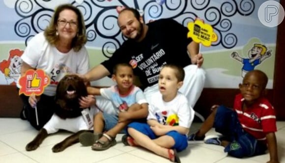 O videomaker durante visita à Casa Ronald no Rio de Janeiro, em agosto de 2015, quando fechou parceria para a campanha McDia Feliz 2015, visando a criação de um documentário