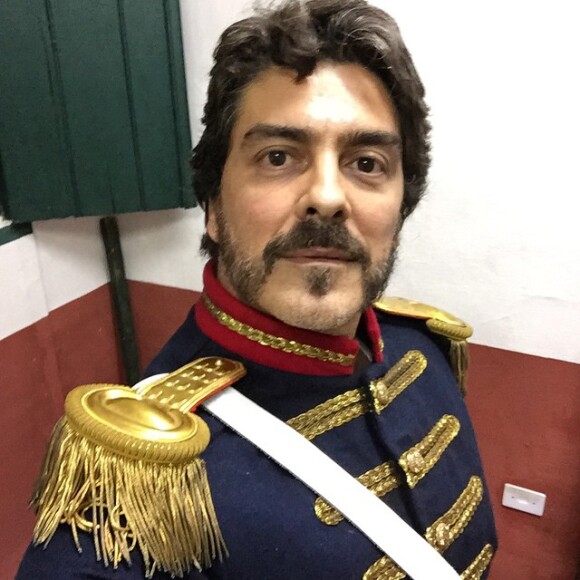 Junno Andrade interpreta o Capitão Loreto na novela 'Escrava Mãe', sem data de estreia agendada pela TV Record