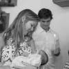 Fernanda Gentil batizou o filho Gabriel, nascido em agosto deste ano, neste sábado, 5 de dezembro de 2015