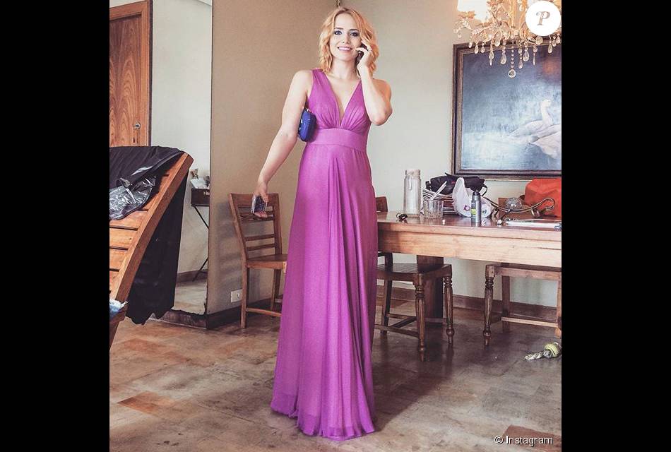 vestido de musseline de seda