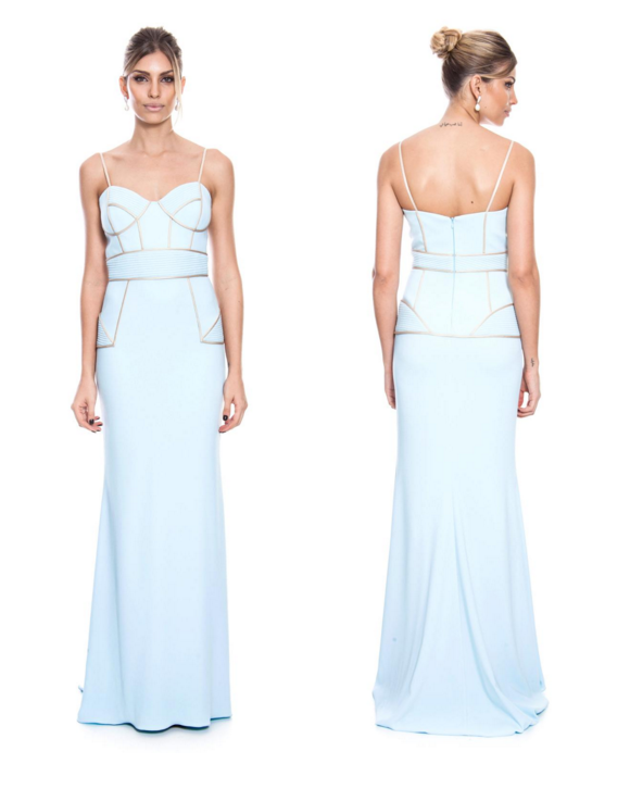 O vestido usado por Thaila Ayala pode ser alugado na Dress & Go por R$ 1.500. o preço original da peça é R$ 20.520