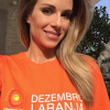 Ana Furtado é uma das famosas que participa do Dezembro Laranja, campanha para a prevenção do câncer de pele