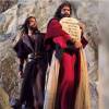 Na versão para o cinema de 'Os Dez Mandamentos', será exibida a cena inédita quando Moisés (Guilherme Winter) entrega para o povo hebreu as leis de Deus