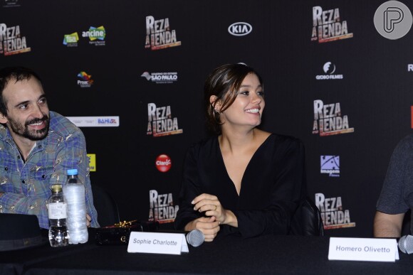 Sophie Charlotte lançou o filme 'Reza a Lenda' em shopping de São Paulo, na manhã desta terça-feira, 8 de dezembro de 2015