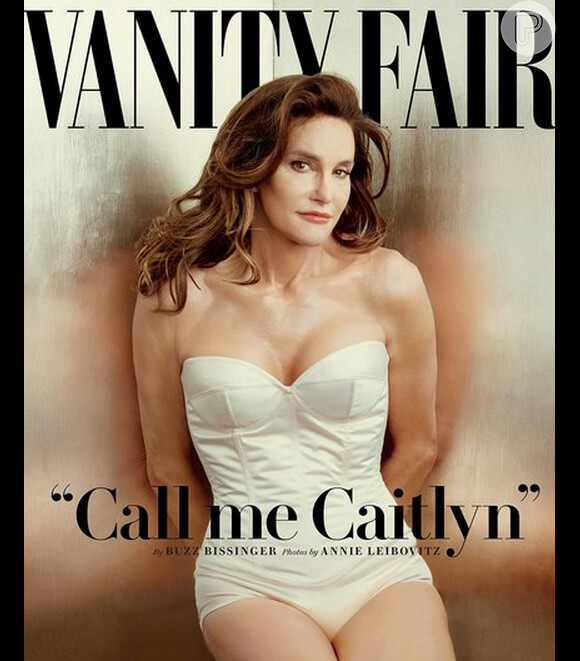 Bruce Jenner, ex-padrasto de Kim Kardashian, foi outro que entrou para a história ao posar como mulher pela primeira vez para a capa da 'Vanity Fair'