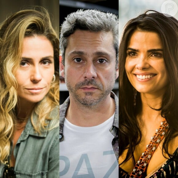Giovanna Antonelli, Alexandre Nero e Vanessa Giácomo vivem um triângulo amoroso em "A Regra do Jogo"