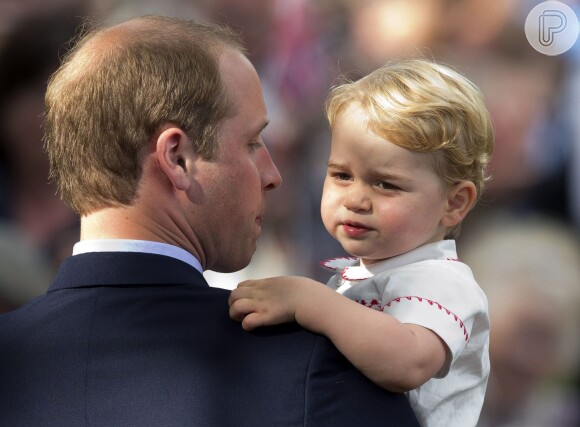 Príncipe William brincou sobre ansiedade do filho, George: 'Se eu conseguir dormir na véspera vai ser bom'