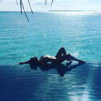 Mariana Rios posa de biquíni e exibe corpo magrinho nas Maldivas: 'Lugar lindo'
