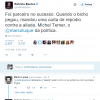 Rafinha Bastos e Marco Luque discutiram no Twitter, na terça-feira, 8 de dezembro de 2015