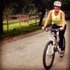 Andar de bicicleta é a atividade física que Renata Ceribelli mais gosta de praticar