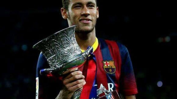 Neymar leva 1º título pelo Barcelona ao lado de Messi na Supercopa da Espanha