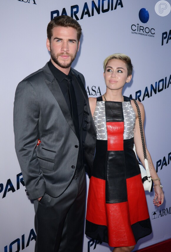 Liam Hemsworth não concorda com a atitude de Miley Cyrus