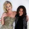 Kate Moss usou vestido da brasileira Daniella Helayel e posou com a estilista