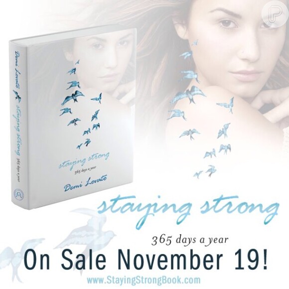 Demi Lovato lança livro de autoajuda com reflexões que a ajudaram a superar seus distúrbios. A cantora se internou em uma clínica de reabilitação em 2010