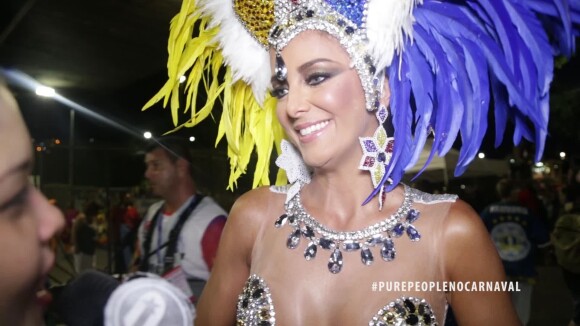 Ticiane Pinheiro explica ausência do namorado em desfile: 'Plantão'. Vídeo!