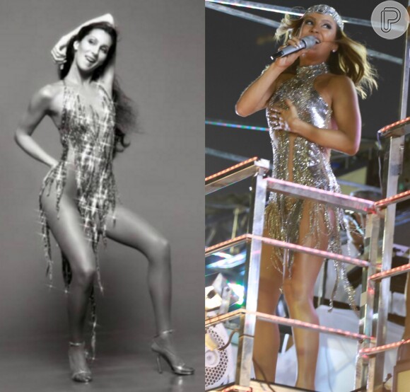 Claudia Leitte comanda o bloco Largadinho com look sensual, inspirado nas divas que conquistaram a 'Cidade do Pecado', e inspirado no figurino usado por Cher nos anos 70