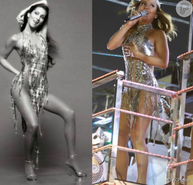 Claudia Leitte comanda o bloco Largadinho com look sensual, inspirado nas divas que conquistaram a 'Cidade do Pecado', e inspirado no figurino usado por Cher nos anos 70