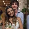 Cesário (Johnny Massaro) e Luana (Giovanna Lancellotti) se casam no Morro da Macaca, na novela 'A Regra do Jogo'