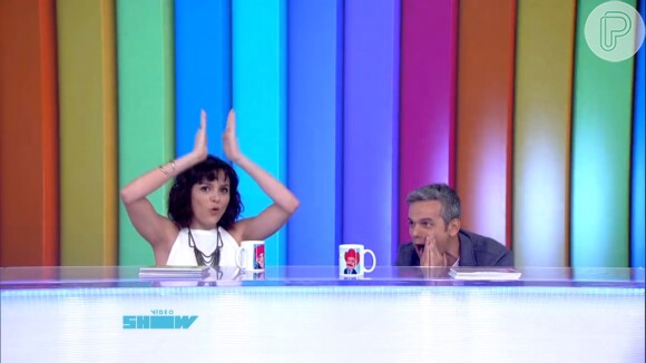 Ao lado de Otaviano Costa, Monica Iozzi foi um dos destaques de 2015 à frente do 'Vídeo Show'