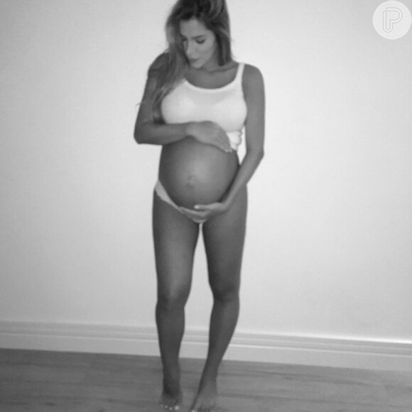 Nasce 1º filho dos ex-BBBs Adriana Sant'Anna e Rodrigão. 'É um menino', neste sábado, 13 de fevereiro de 2016