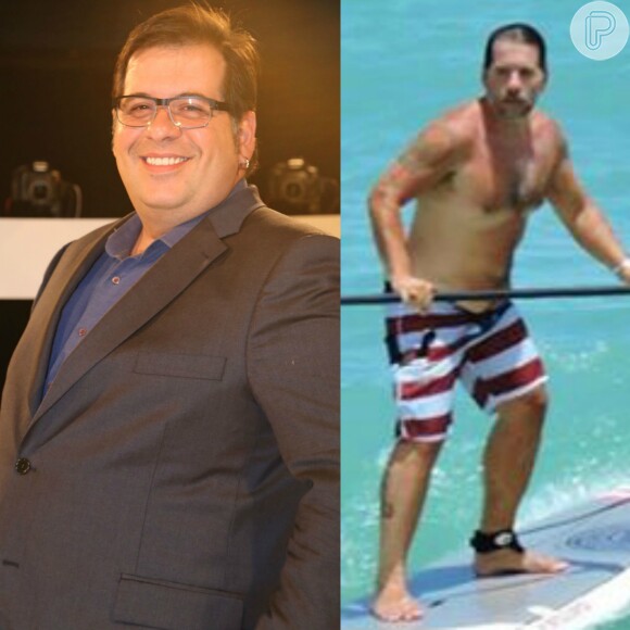 Leandro Hassum perdeu mais de 50kg após a cirurgia de redução de estômago