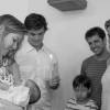 Fernanda Gentil deu à luz em 28 de agosto e batizou Gabriel em 6 de dezembro
