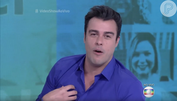 Joaquim Lopes foi elogiado em sua estreia como apresentador do 'Vídeo Show' nesta segunda-feira (15)