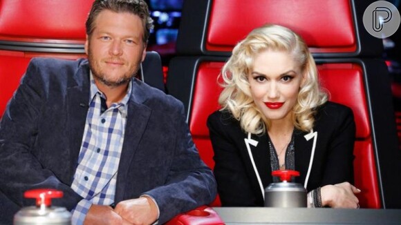 Gwen Stefani e o namorado, Blake Shelton, são técnicos do 'The Voice'