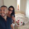 Belo e Gracyanne Barbosa curtem hotel em Punta Cana