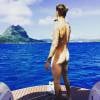 Justin Bieber causou na internet ao postar uma foto de costas nu