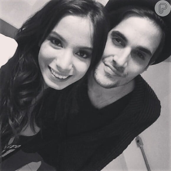 Anitta postou foto ao lado de Fiuk agradecendo o convite para participar do programa: 'Adorei te conhecer'