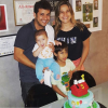 Fernanda Gentil e o empresário Matheus Braga são pais de Gabriel, de seis meses. Eles também cuidavam de Lucas, de sete anos, afilhado da apresentadora
