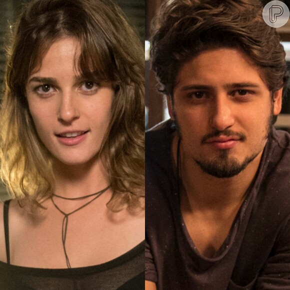 Sofia (Priscila Steinman) tenta beijar Rafael (Daniel Rocha) e o chama de noivo, na novela 'Totalmente Demais', em 11 de abril de 2016