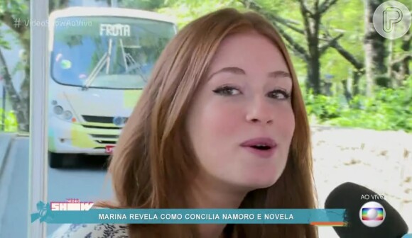 Marina Ruy Barbosa contou o motivo da bronca que leva nos Estúdios Globo: 'Saio dirigindo esse carrinho de golfe e finjo que não estou escutando'