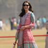 Kate Middleton mostrou muita animação neste domingo, 10 de abril de 2016, em evento no parque The Oval Maidan, em Bombaim, na Índia