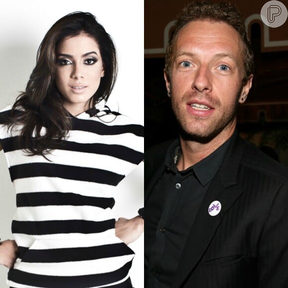 Anitta foi elogiada por Chris Martin, vocalista do Coldplay, após o inglês assistir o clipe da música 'Bang': 'Muito bonita'