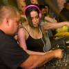 Anitta se divertiu ao bancar a DJ no evento 'NovoVerã021', em boate da Barra da Tijuca, Zona Oeste do Rio de Janeiro, neste domingo, 10 de abril de 2016