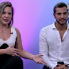 Matheus e Maria Claudia oficializaram o namoro assim que a youtuber saiu do programa