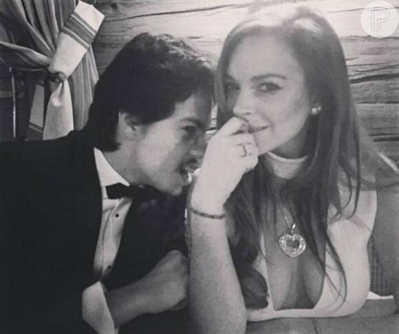 Lindsay noivou com Egor Tarabasov no final de semana, o milinário russo é sete anos mais novo que a atriz