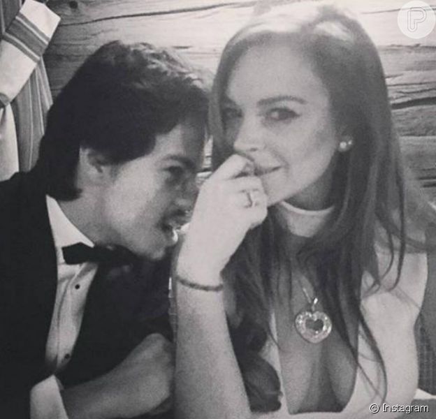 Lindsay noivou com Egor Tarabasov no final de semana, o milinário russo é sete anos mais novo que a atriz