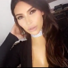 Kim Kardashian exibiu um colar que ganhou de uma famosa grife