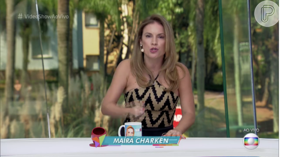 Maíra Charken foi criticada por internautas: 'Troco esse novo puxadinho pela volta da Monica Iozzi'