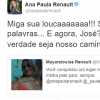 Uma fã de Ana Paula Renault mostrou no twitter que fez uma tatuagem para homenagear a ex-BBB