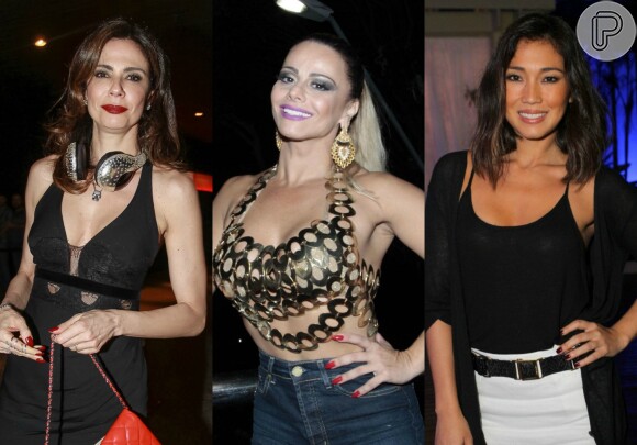 Luciana Gimenez, Viviane Araújo e Daniele Suzuki descartaram posar nua para a 'Playboy'.