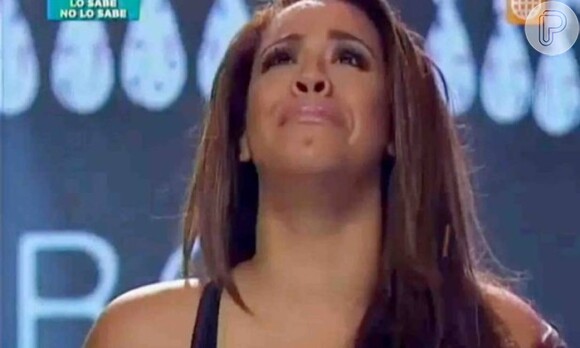Mirella Paz Byalón chorou ao saber que estava entre as finalistas do Miss Peru 2016