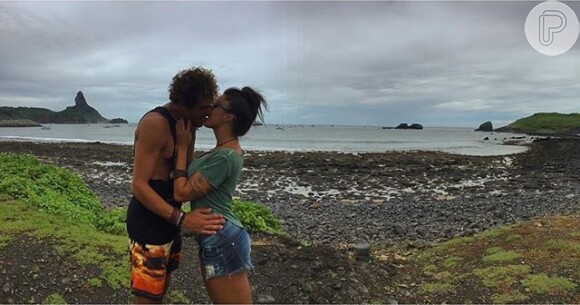 'Estou completamente apaixonado', disse Felipe Roque, se derretendo por Aline Riscado