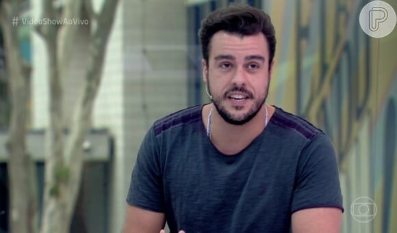 Joaquim Lopes brincou ao ser comparado com Bruno Ferrari durante o 'Vídeo Show' desta sexta-feira, 22 de abril de 2016: 'Adorando fazer parte de 'Liberdade, Liberdade''