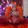 Fátima Bernades já usou uma fantasia de porta-bandeira de 25kg durante o 'Encontro' no carnaval