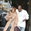 Kim Kardashian e Kanye West vão à França e visitam a Paris Fashion Week